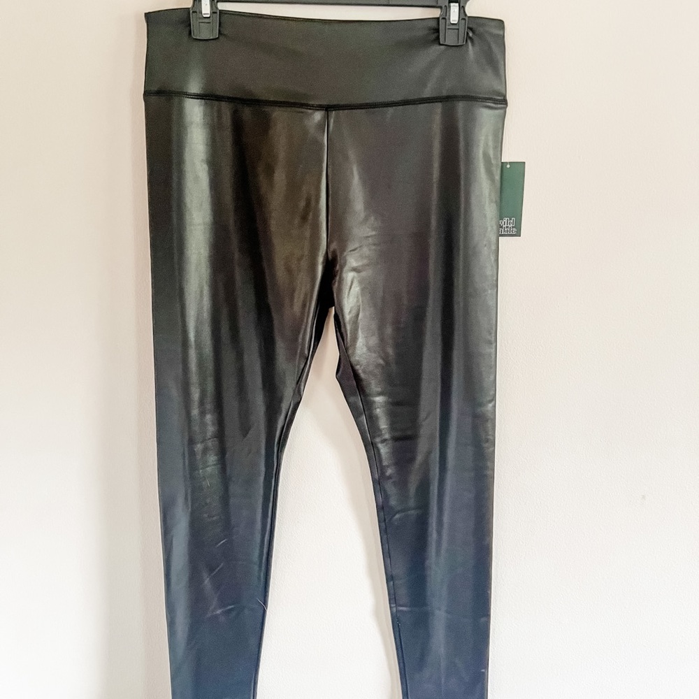 Wild Fable Faux Leather Leggings ~ BRAND NEW WITH TAGS! Size Large